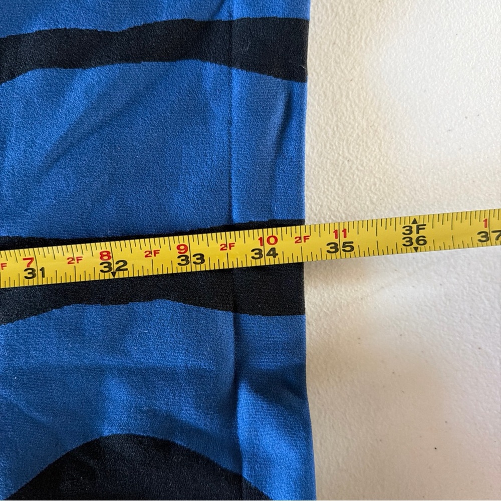 Wolford Blue and Black Midi Dress small beautiful - Picture 4 of 6